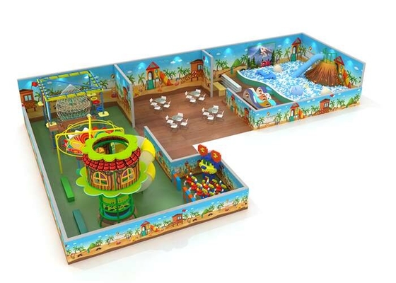 De commerciële Zachte Pool van de de Speelplaatsbal van het Spel Binnenmateriaal met Hinderniscursus