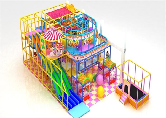 Suikergoed Als thema gehad het Pretparkmateriaal van Speelplaatssystemen met Regenboogdia